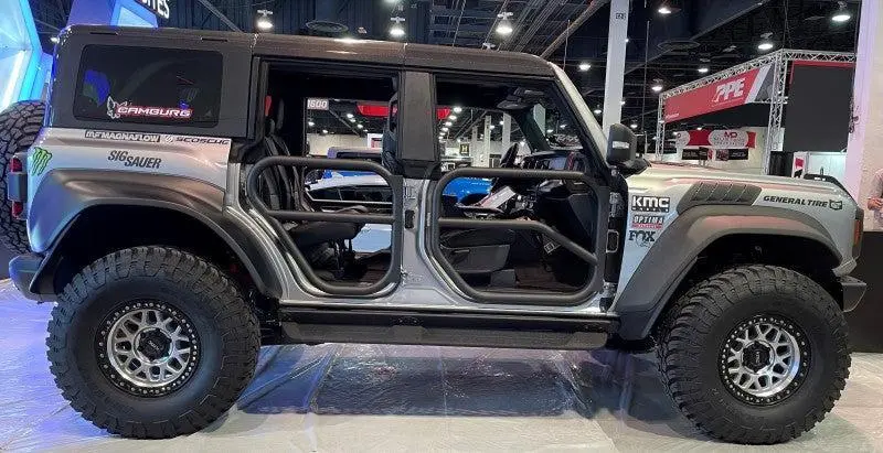 (Freight)Anderson Composites Carbon Fiber Tube Doors 2021-2023 Ford Bronco 4Dr (Front & Rear) | Ac-Td21fdbr4d 1