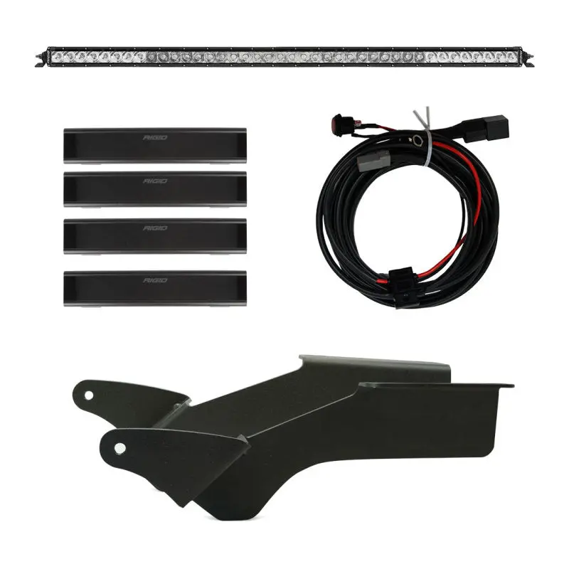 Rigid Industries 2021-2024 Ford Bronco Roof Rack Light Kit With A Sr Spot/Flood Combo Bar Included | 46726 1