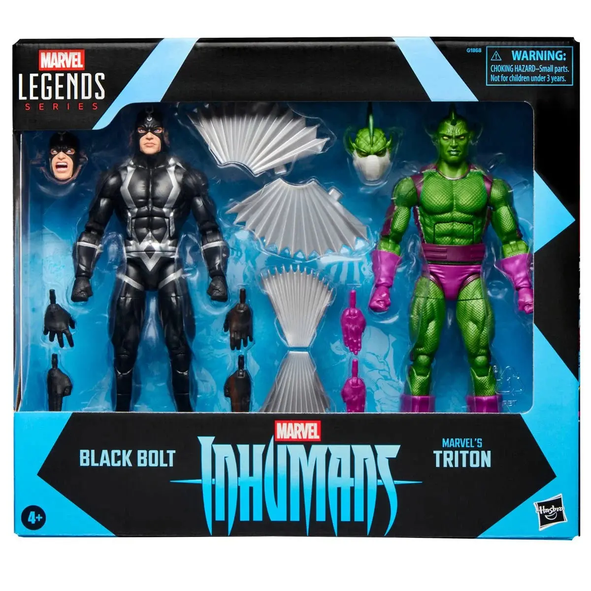 Shipping Soon - Marvel Legends Black Bolt & Triton 6-Inch Figure 2-Pack 1