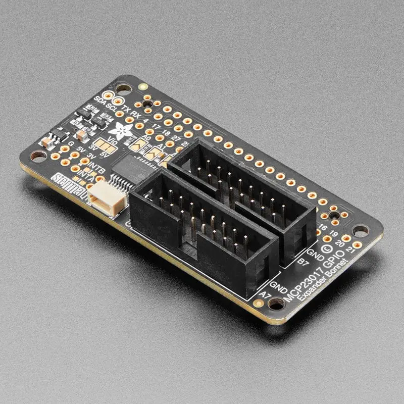 Adafruit Gpio Expander Bonnet - 16 Additional I/O Over I2c 1