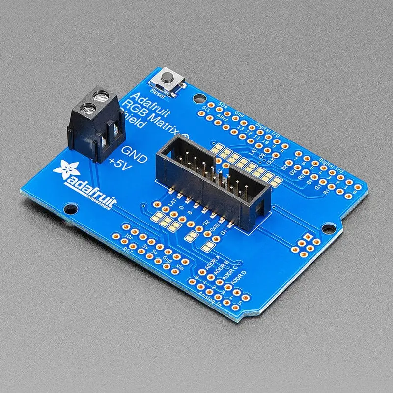 Adafruit Rgb Matrix Shield For Arduino 1