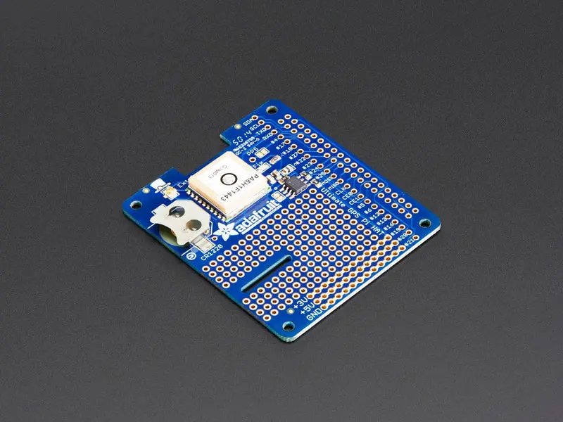 Adafruit Ultimate Gps Hat For Raspberry Pi A+/B+/Pi 2/3/Pi 4 (Mini Kit) 1