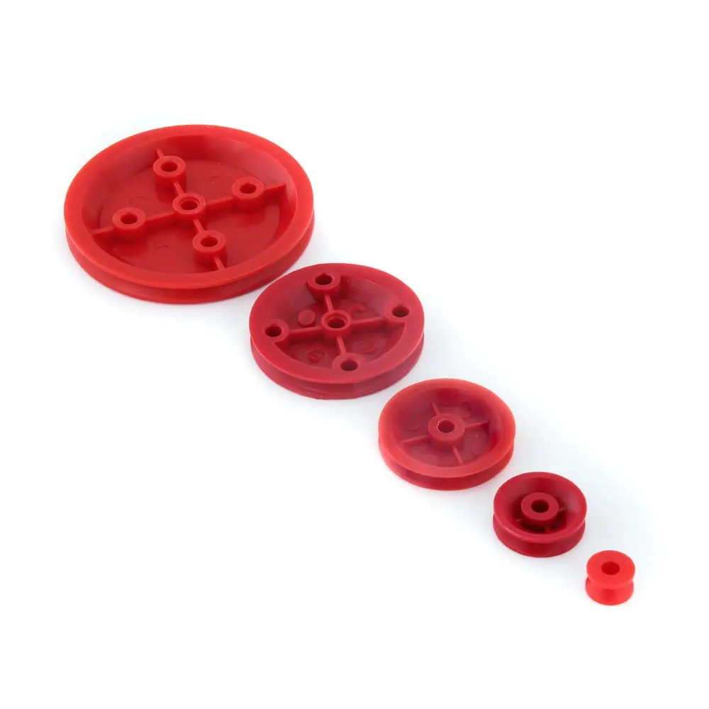 4Mm Pulley, Pack Of 10 - 10Mm Diameter 1