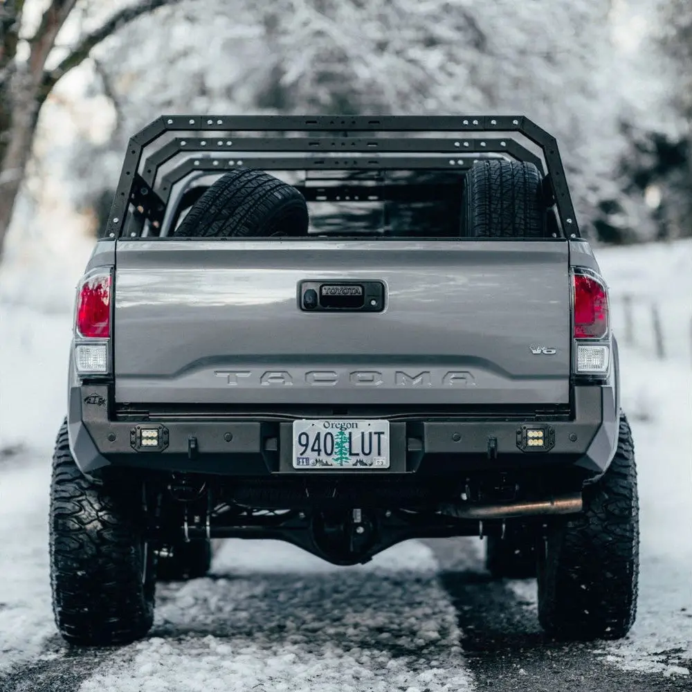 Apexg3n Steel Rear Bumper Fits 2016-2023 Toyota Tacoma 1