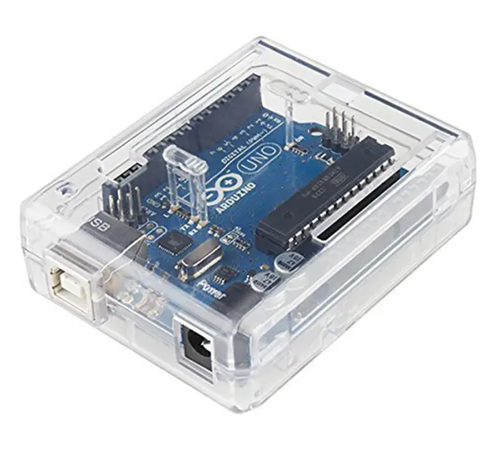 Arduino Uno Clear Case 1