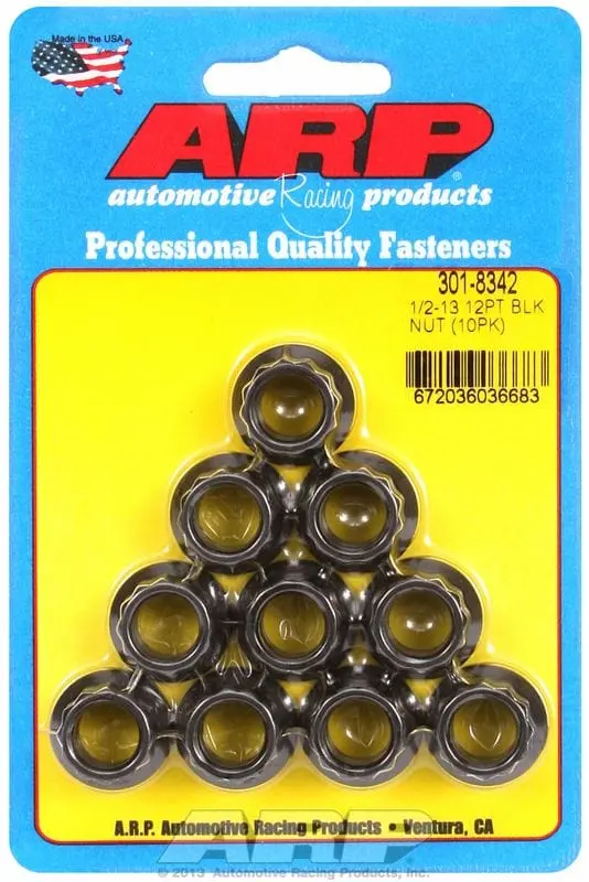12-Point Chrome Moly Steel Nut With Black Oxide Finish – Ar301-8342 1