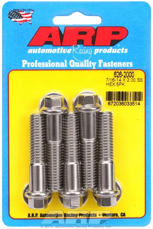 Arp Stainless Steel High-Strength Bolt Kit – Corrosion-Resistant Fasteners 1