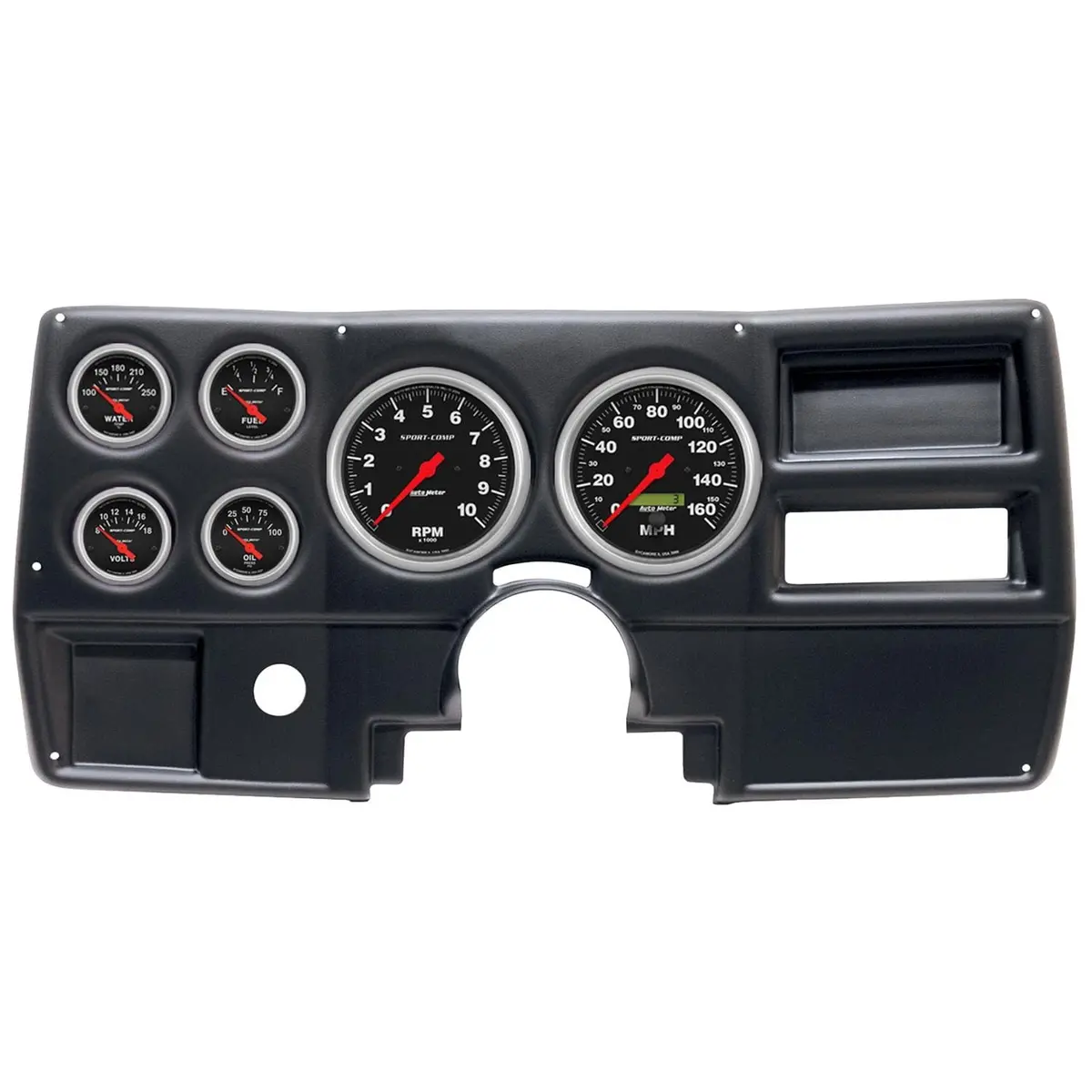 Autometer Sport-Comp Instrument Cluster – Analog Gauges In Sleek, Race-Inspired Housing 1