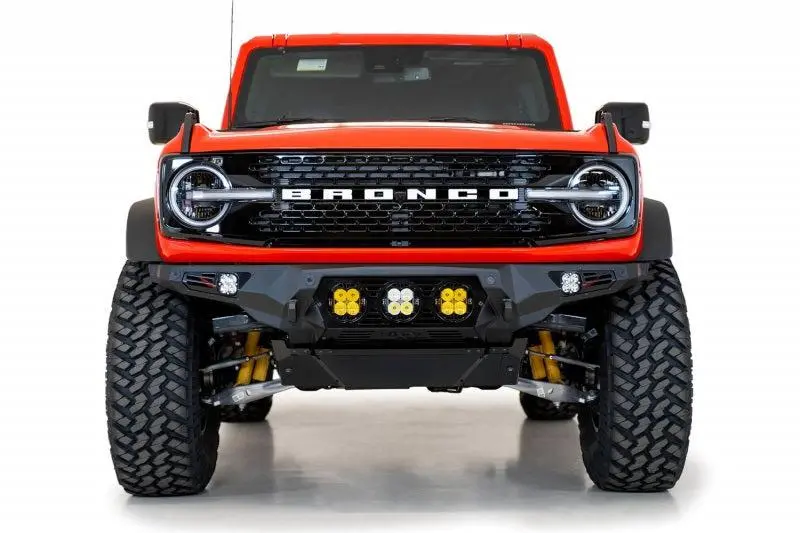 Addictive Desert Designs Bomber Front Bumper (W/ 3 Baja Designs Lp4 Mounts) For 2021+ Ford Bronco | F230194120103 1