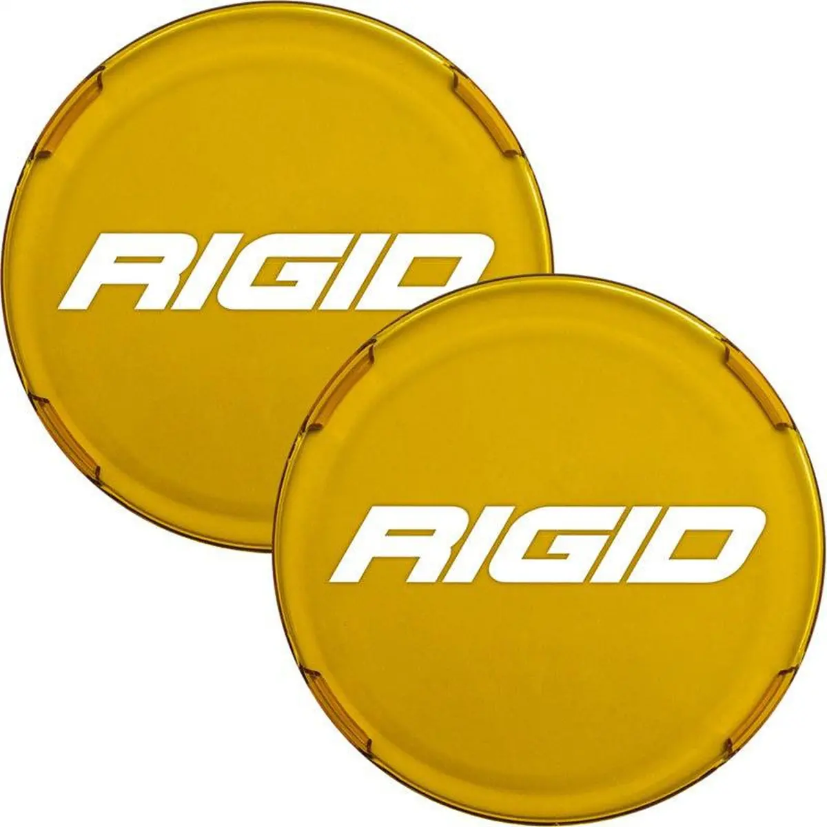 Rigid Industries 360-Series 6In Light Covers - Yellow (Pair) | 363662 1