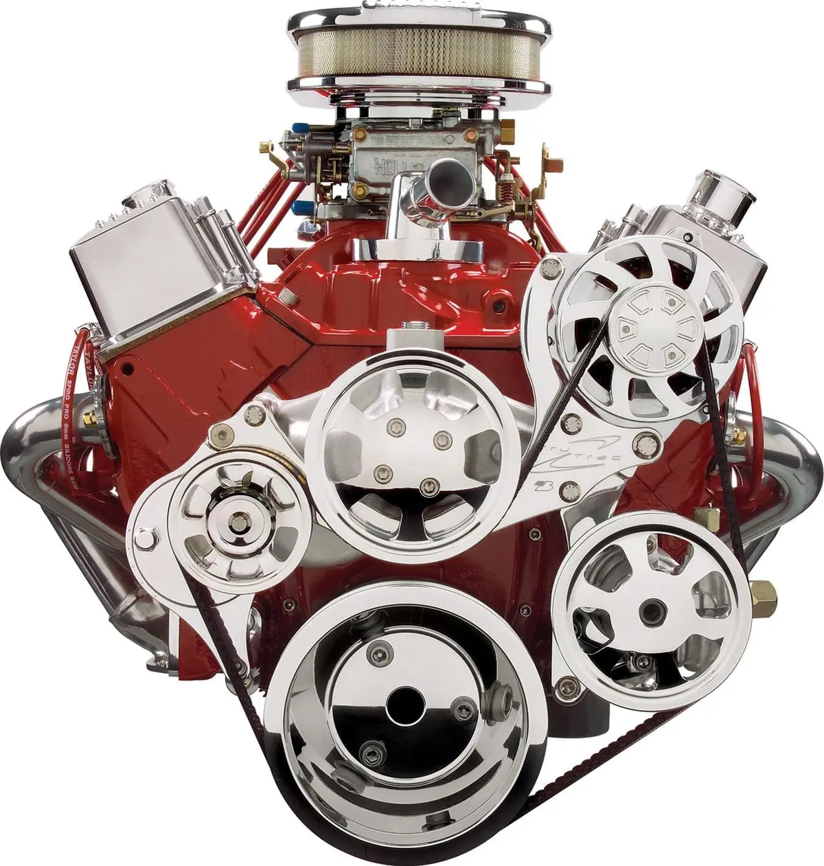 Billet Specialties Complete Accessory Drive System – Serpentine Belt Setup 1
