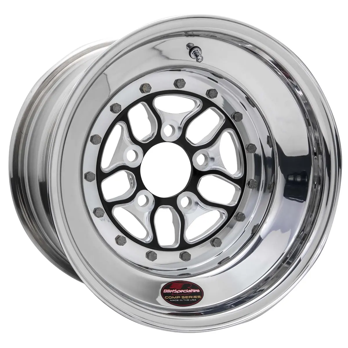 Billet Specialties Bcs076166145 Custom Alloy Wheels – 16" X 6.145", Gloss Black Finish 1