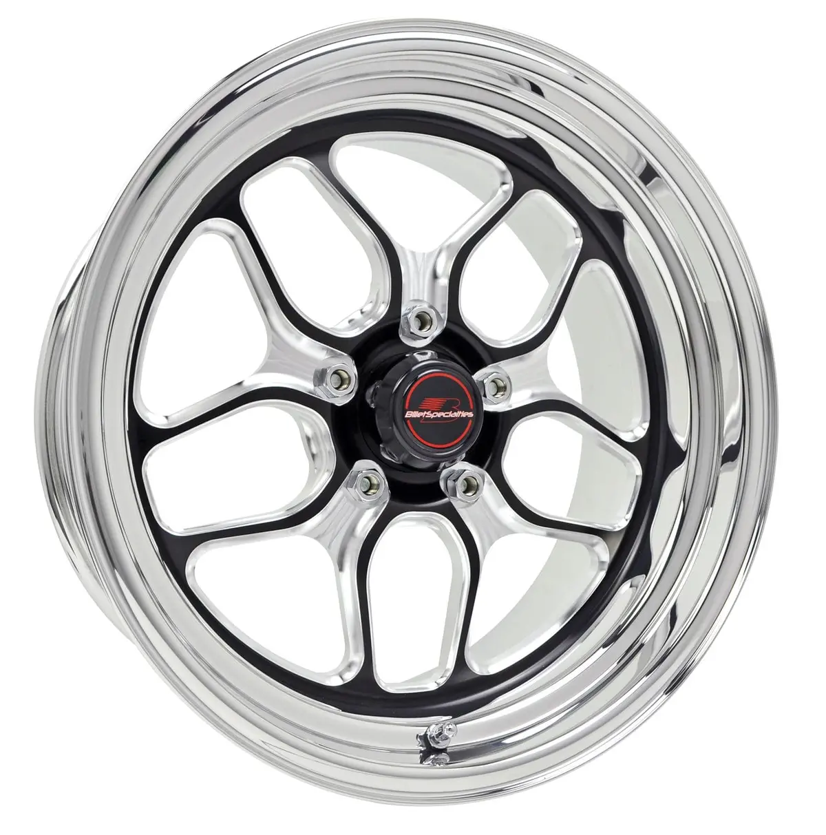 Billet Specialties Brs027706535N Chrome-Plated Billet Wheel 1