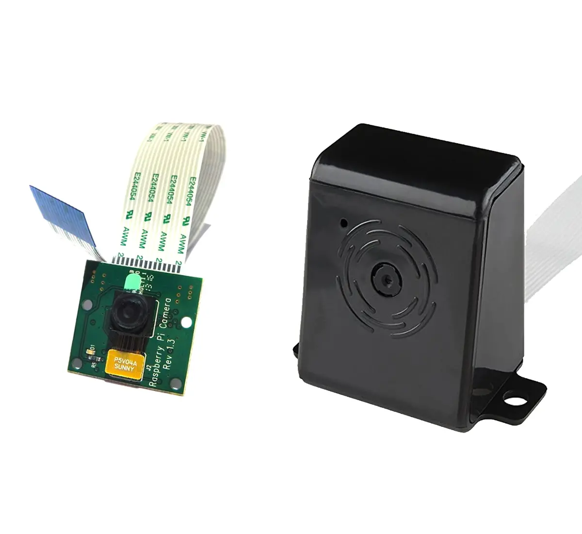 Raspberry Pi Camera With Protective Case - Black 1