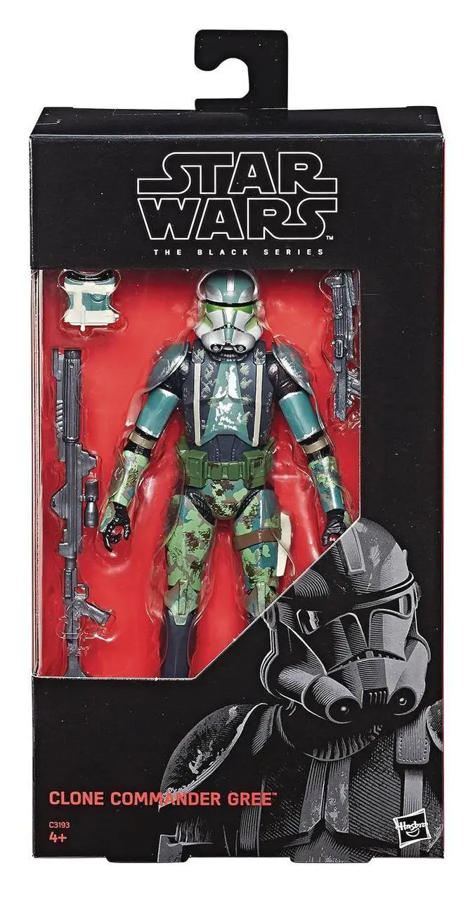 Star Wars Black Series Clone Commander Gree 6-Inch Figure 1