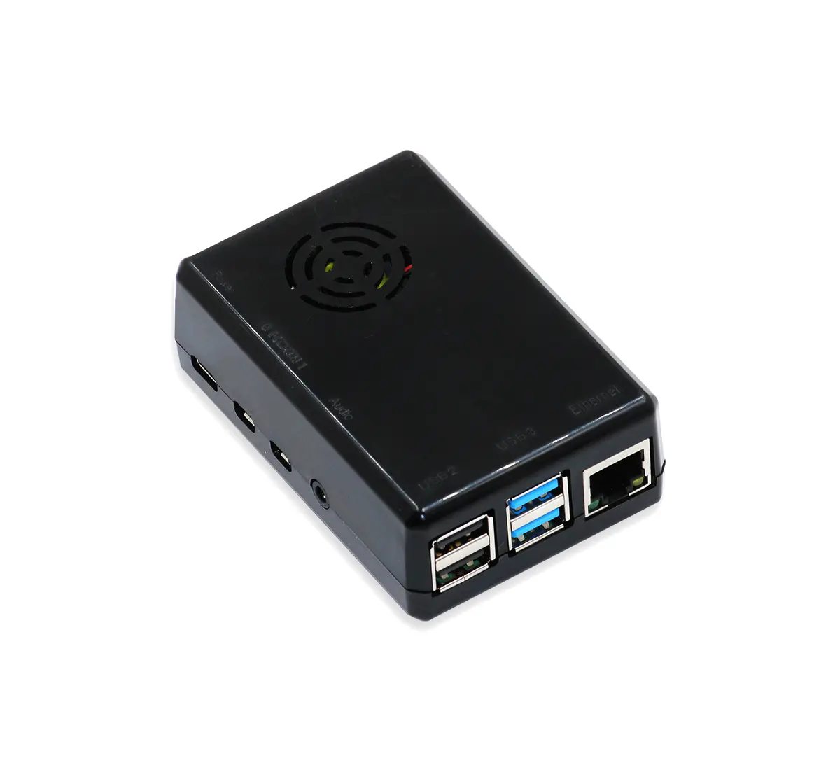Black Case For Raspberry Pi 4  With Fan 1