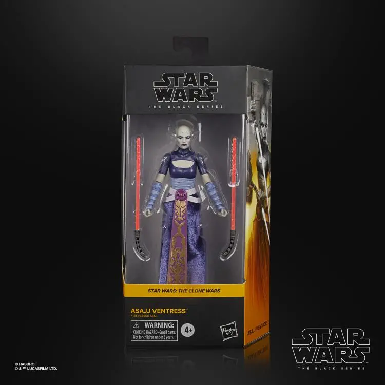 Star Wars Black Series Asajj Ventress 6-Inch Figure 1