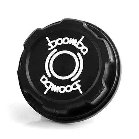 Boomba Racing Brake Fluid Cap Cover For 2021-2024 Ford Bronco 2.3L - Black 1