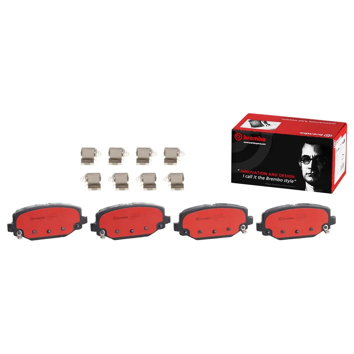 Brembo Nao Ceramic Brake Pads – P11032N For Quiet, Low-Dust Stopping Power 1