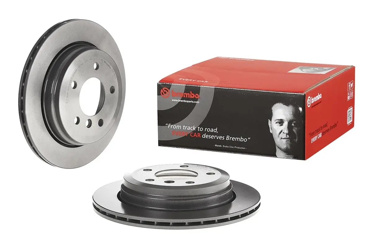Brembo Uv-Coated Premium Brake Rotor – 09.C180.11 1