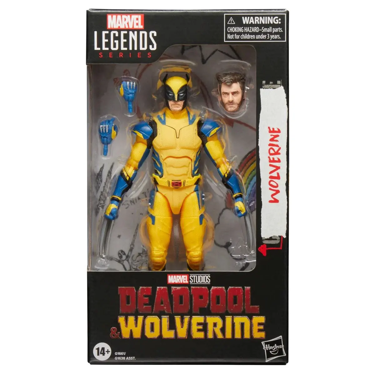 Marvel Legends Mcu Wolverine Yellow Costume 6-Inch Figure 1