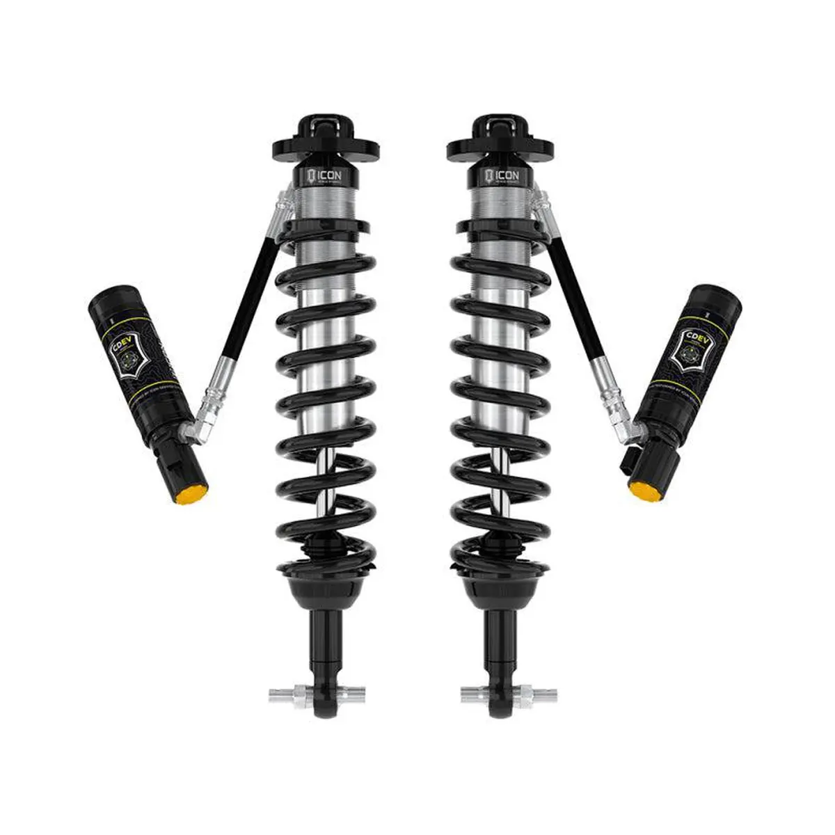 Icon 21-Up Ford Bronco 2-3In Front 2.5 Vs Rr Cdev Coilover Kit | Ico48700e 1
