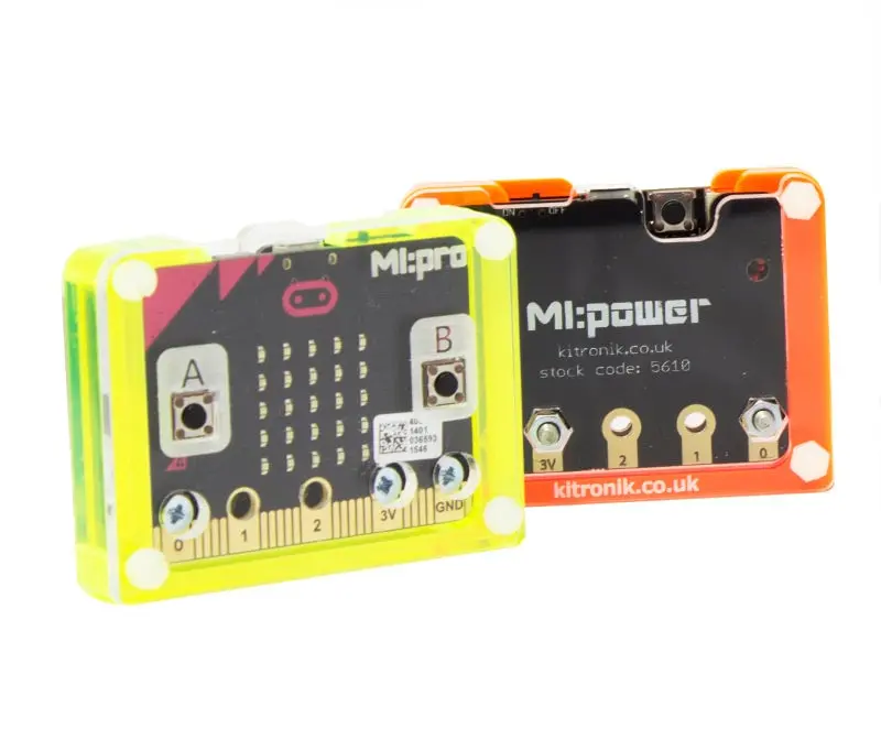 Kitronik Mi:Power Case For The Bbc Micro:Bit Green 1