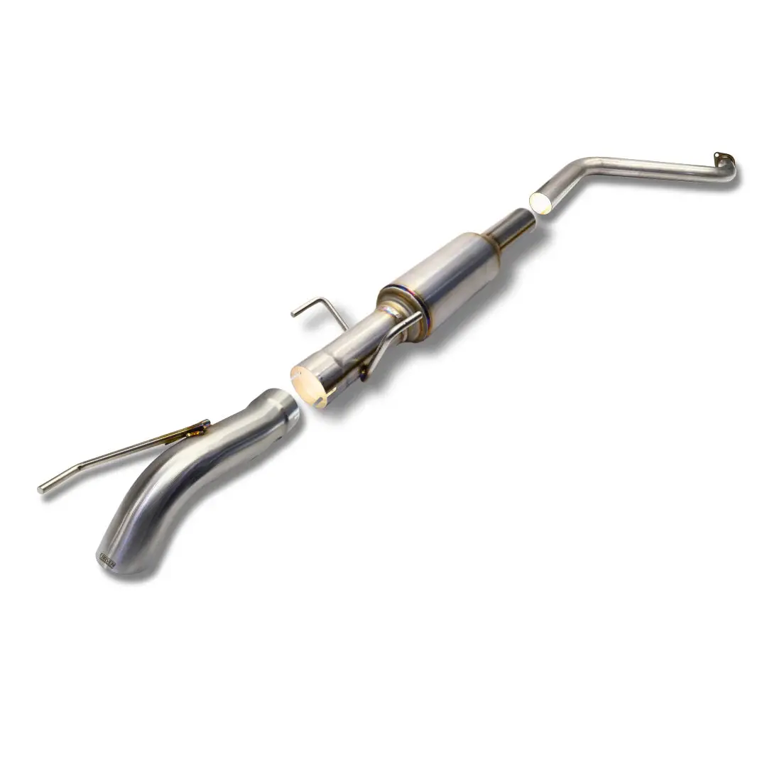 Max Clearance Dump Exit Exhaust Kit Fits 2024+ Toyota Tacoma 1