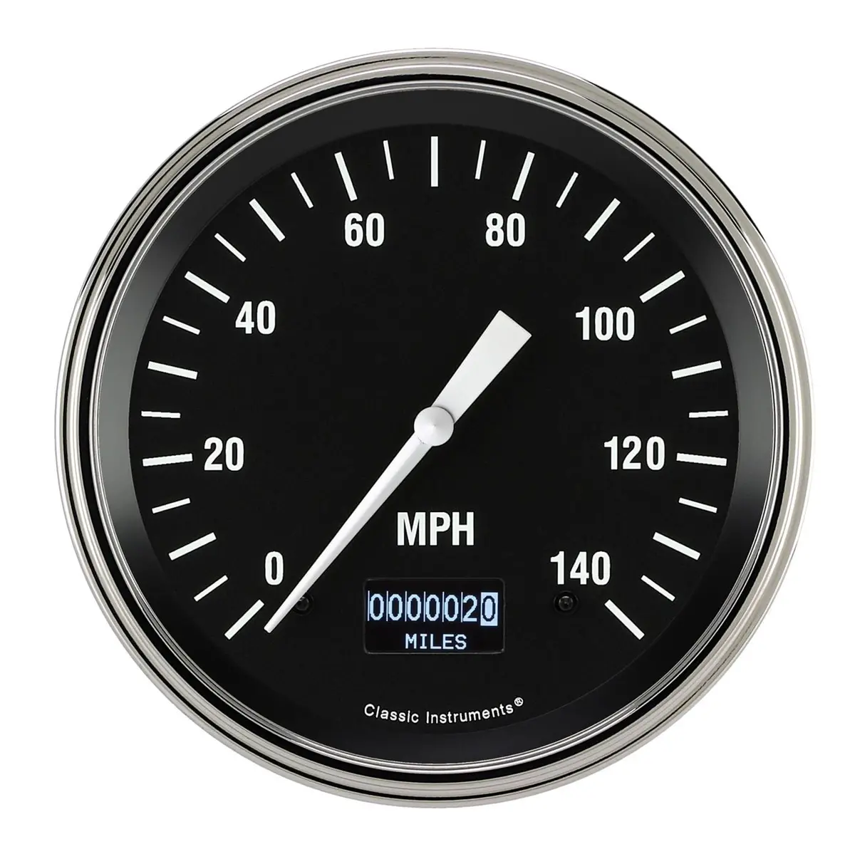 Classic Instruments Hot Rod Speedometer – Hr56Dslf With Modern Electronics 1
