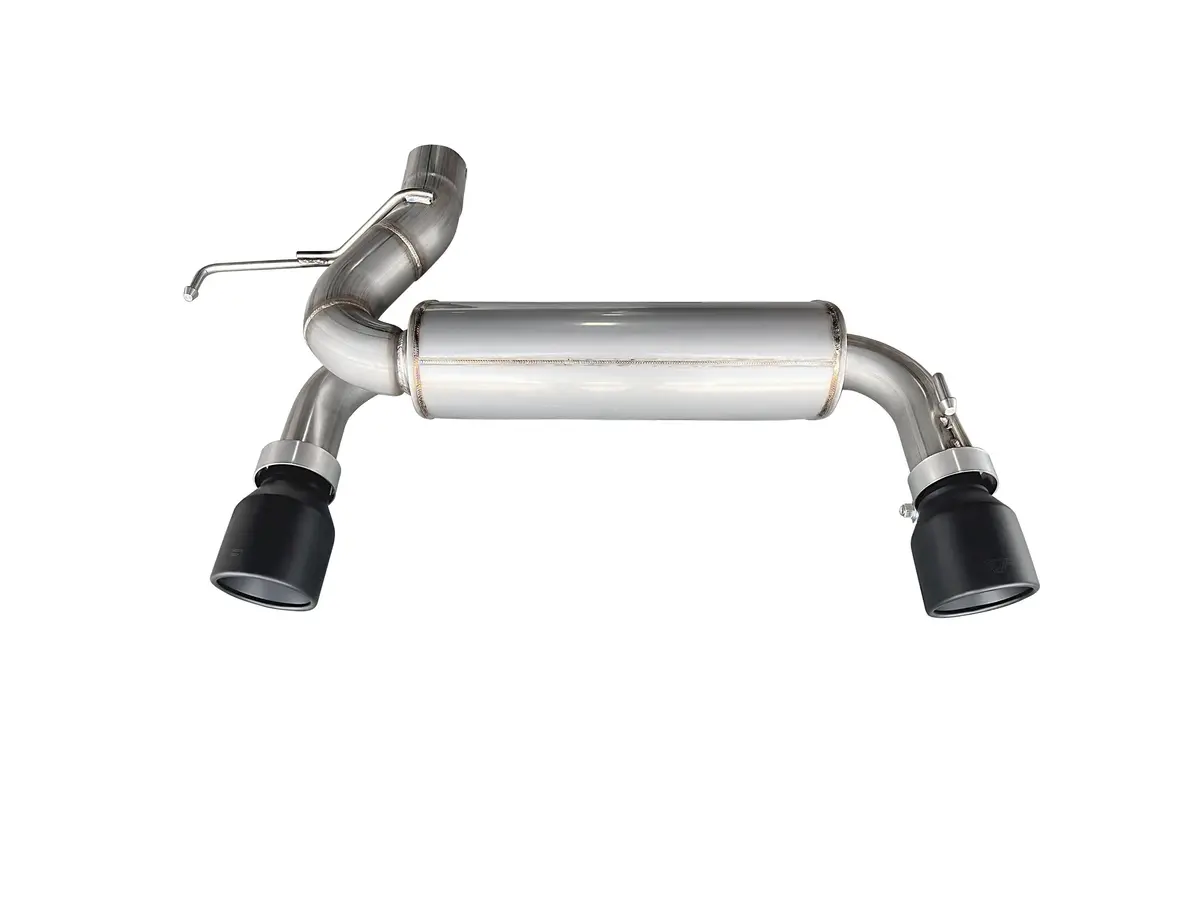 Cv Fabrication Cruiser Cat-Back Exhaust (Black Tips) For 2021-2024 Ford Bronco 2.3L & 2.7L 1