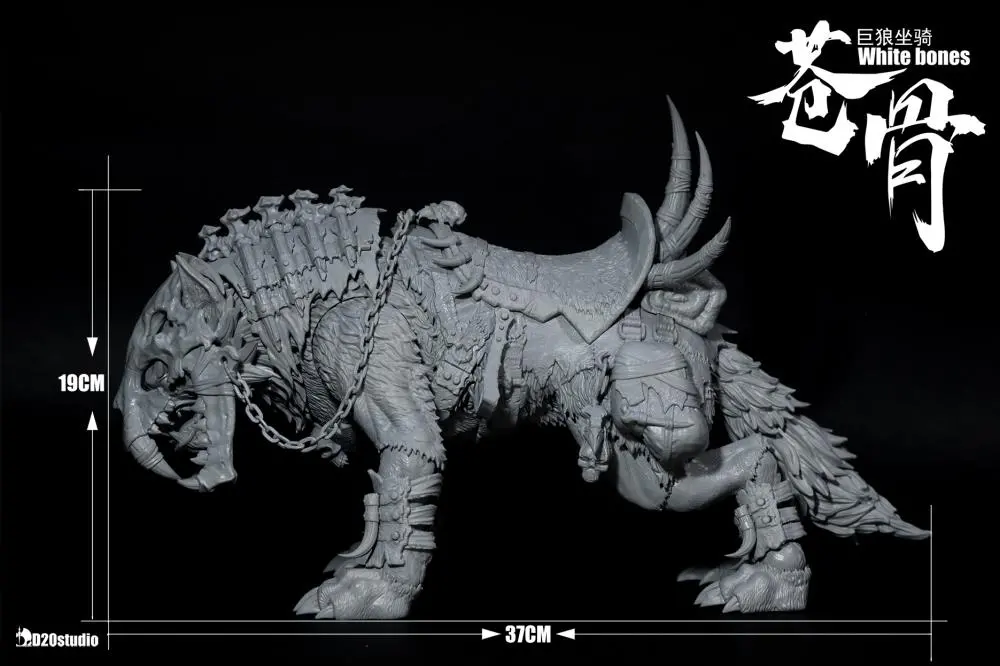 Pre-Order - D20 Studio Bone Wolf (Artist Proof Version) 1/12 Scale Figure 1