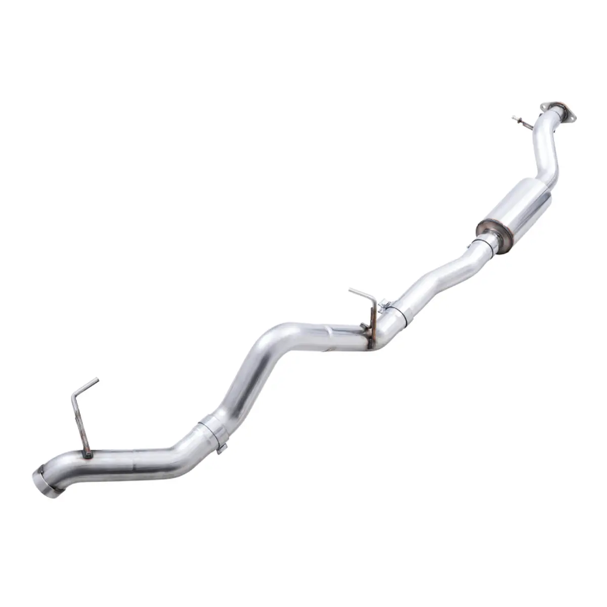 Awe Tuning 2021+ Ford Bronco 0Fg Exhaust (No Tips) W/ Bash Guard 1