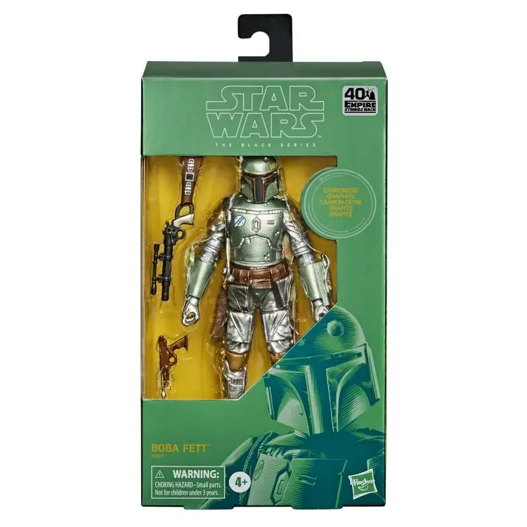 (Scuffed Box) Star Wars Black Series Carbonized Boba Fett 6-Inch Figure 1