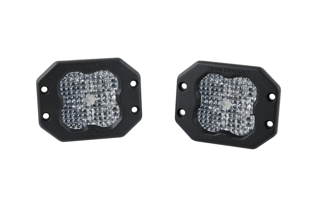 Ss3 Sae/Dot White Sport Flush Mount Led Pods 1