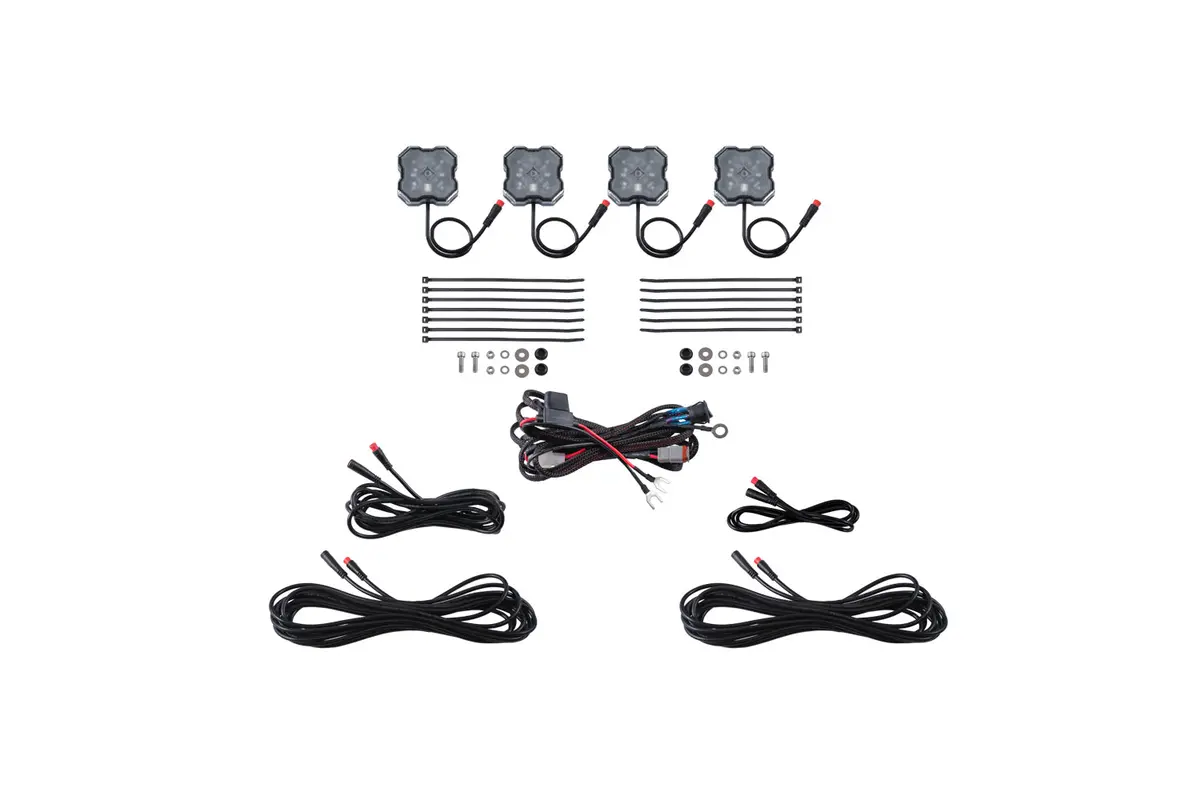 Stage Series Rgbw Led Rock Light Kit (4-Pack) 1