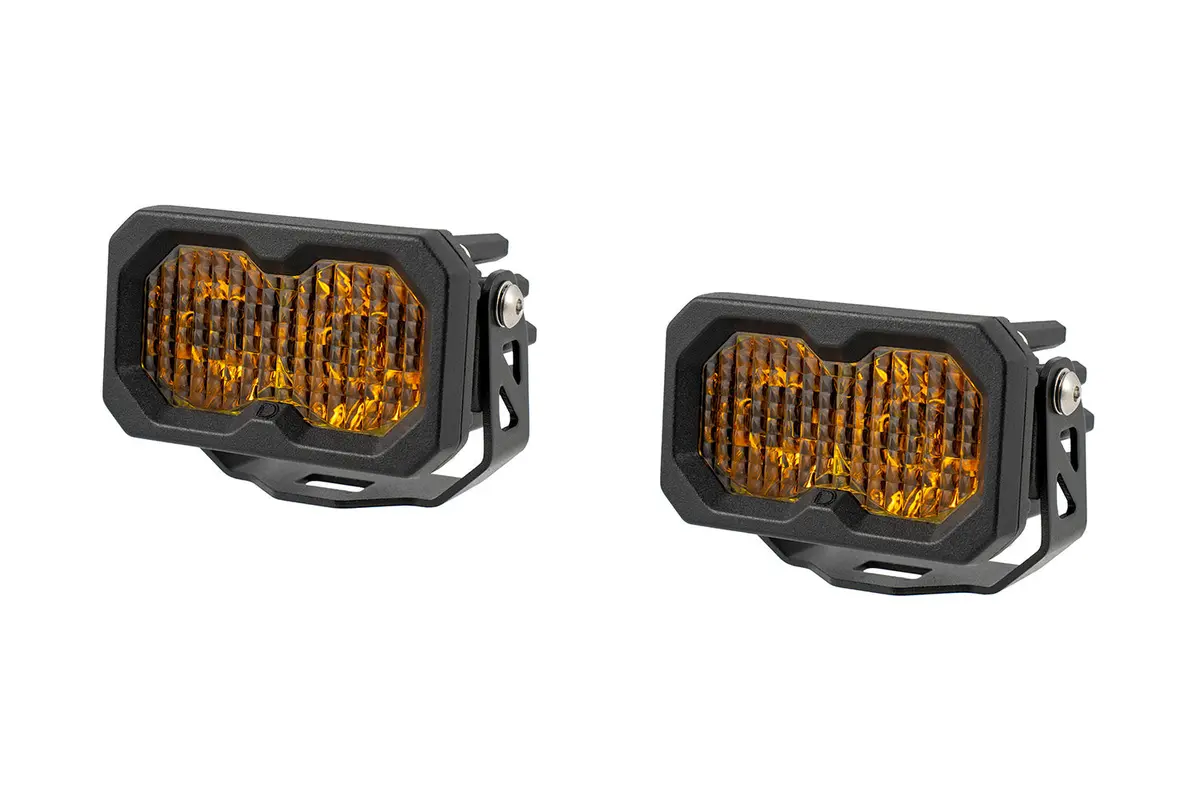 C2 2.0 Sae Yellow Pro Led Pods 5