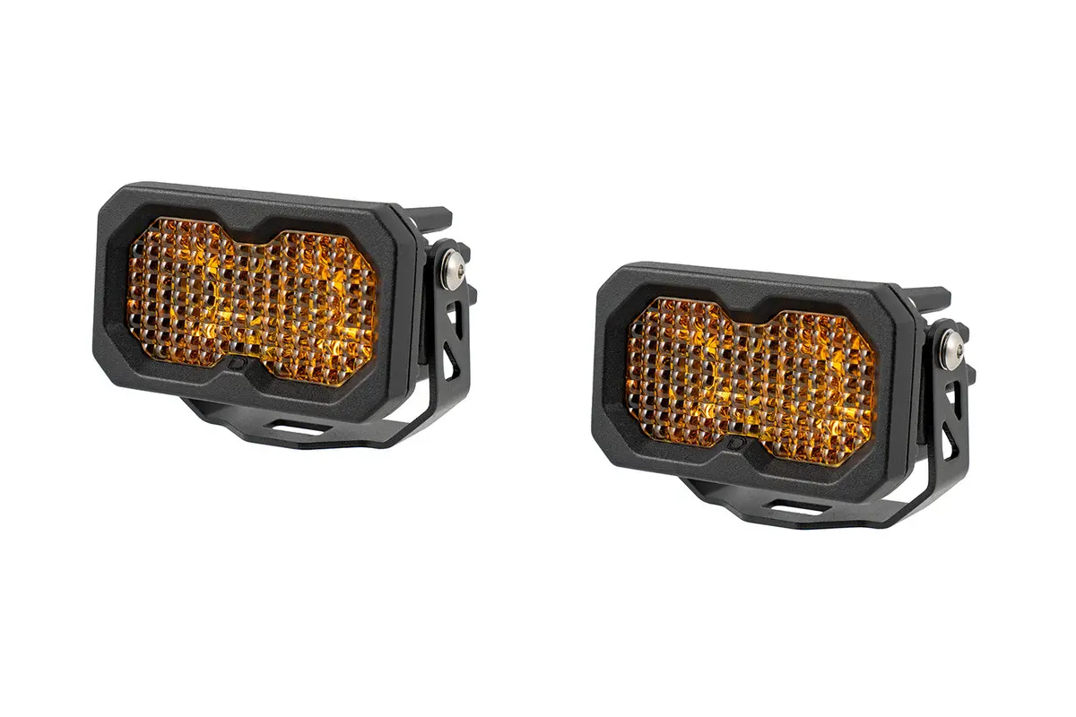 C2 2.0 Sae Yellow Pro Led Pods 7