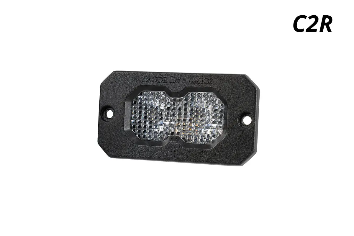 C2r White Flood Flush Mount Led Pods 2