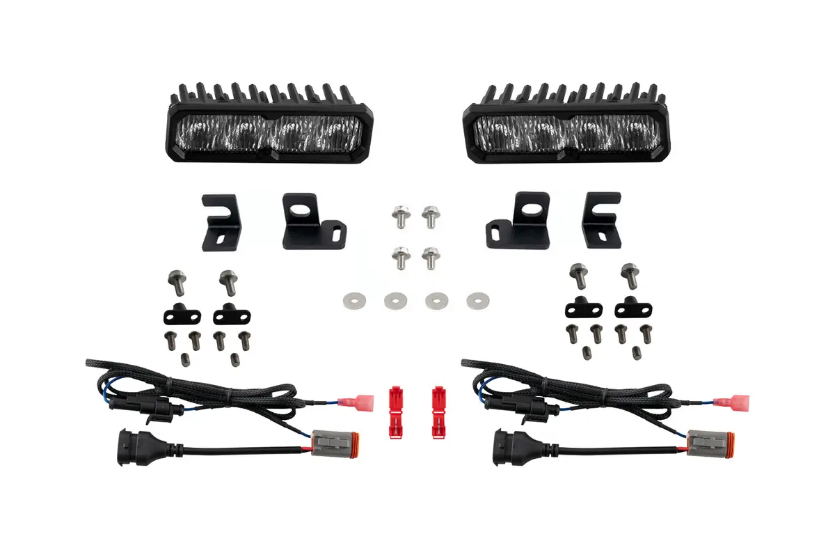 Ss6 Led Fog Light Kit For 2024+ Toyota Tacoma 1