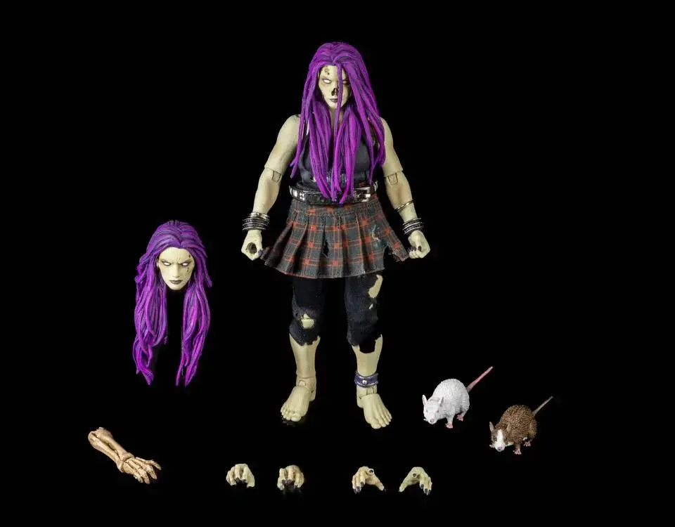 Pre-Order (Deposit) - Mythic Legions Graveyard Zombies Rocker (Female) Zombie Action Figure 1