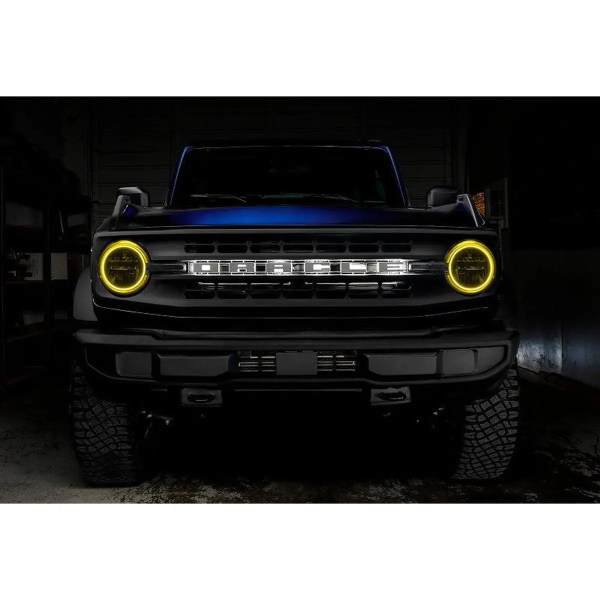Oracle Base Headlight Led Halo Kit - Colorshift - W/ 2.0 Controller For 2021+ Ford Bronco 1