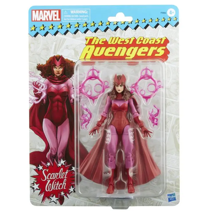 Marvel Legends 20Th Anniversary Retro Scarlet Witch 6-Inch Figure 1