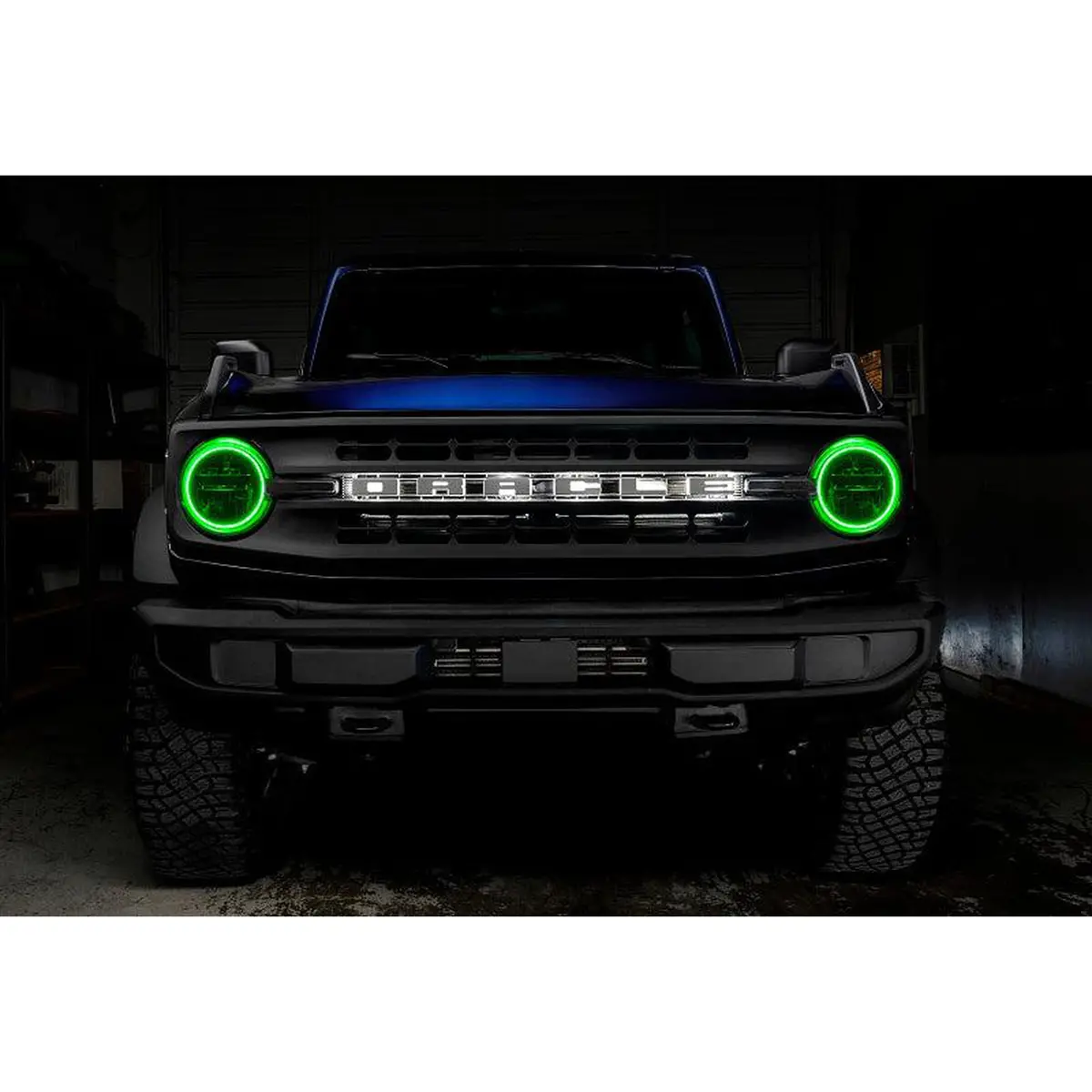 Oracle Base Headlight Led Halo Kit - Colorshift - W/ Bc1 Controller For 2021+ Ford Bronco 1