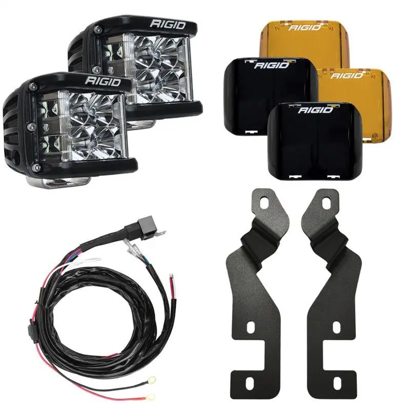 Rigid Industries 2021-2024 Ford Bronco Sport A-Pillar D-Ss Series Side Shooter Light Mount Kit | 46710 1