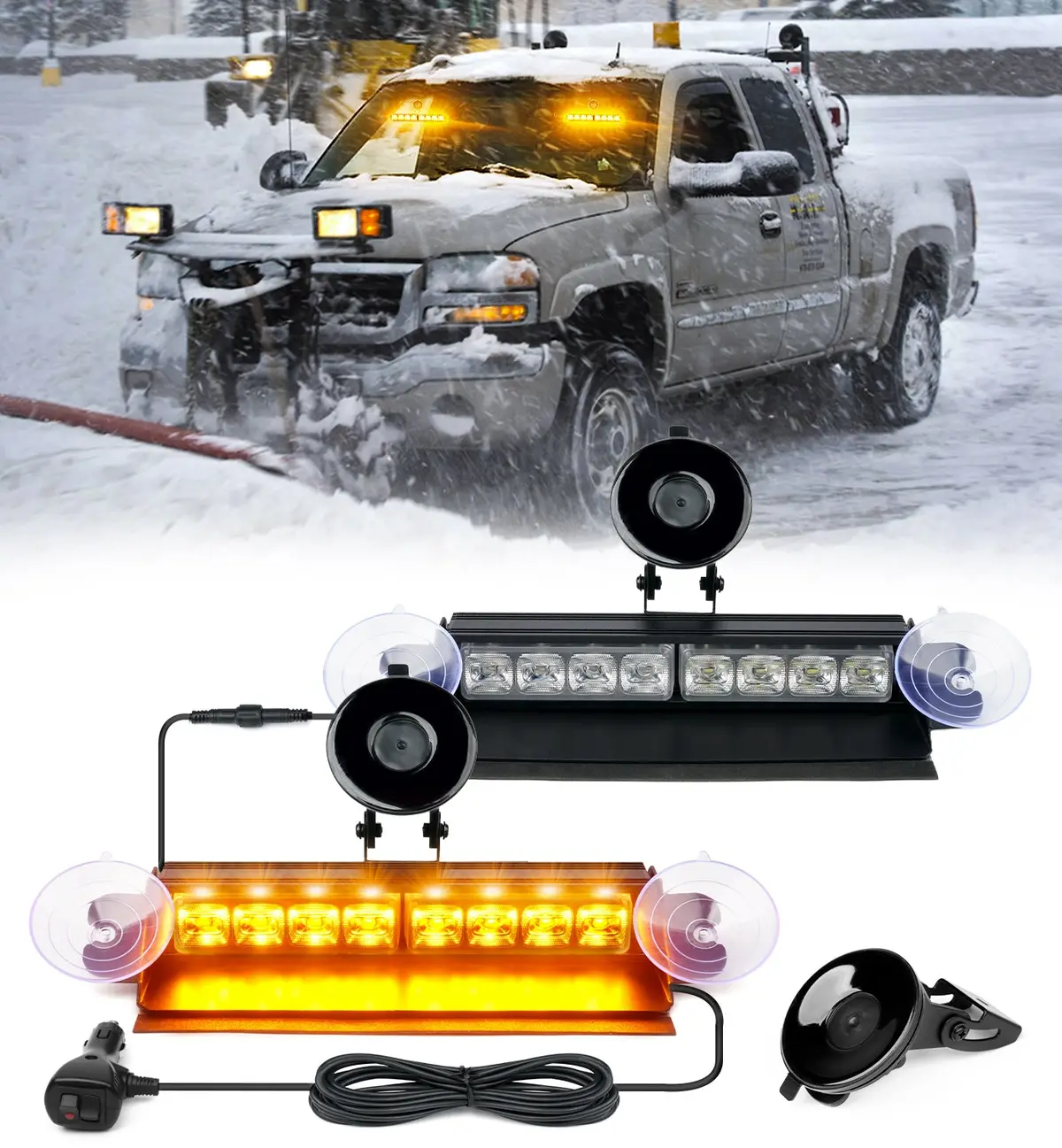 Emergency Dash Strobe Lights 1