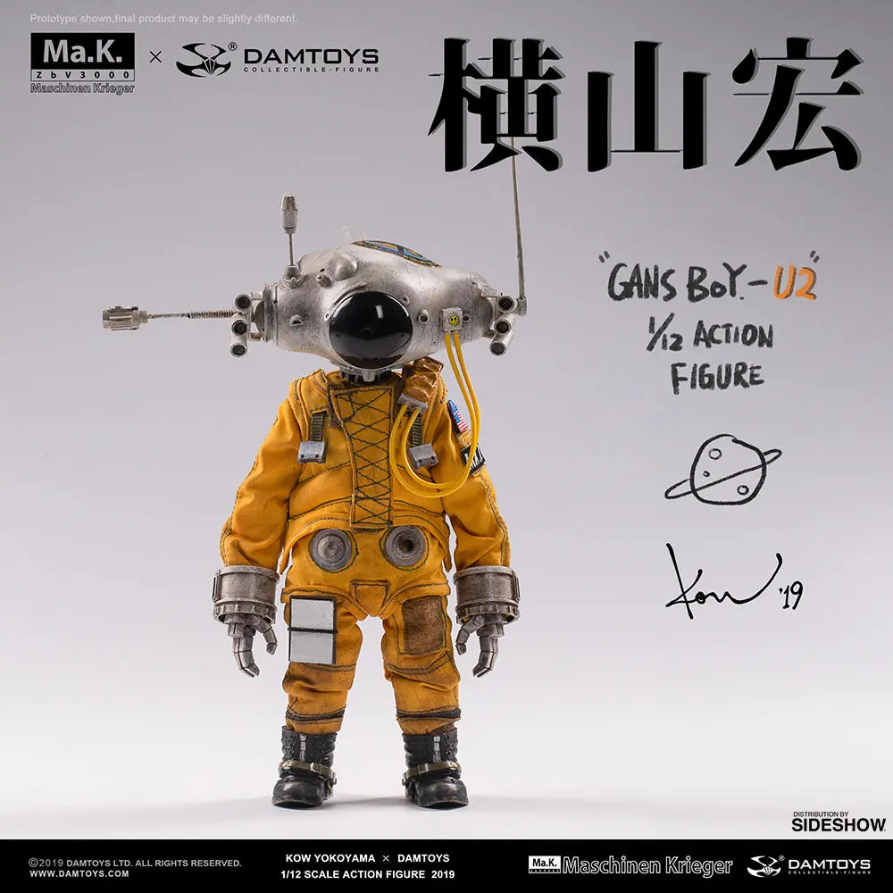 Damtoys Maschinen Krieger Gans Boy-U2 1/12 Scale Figure 1