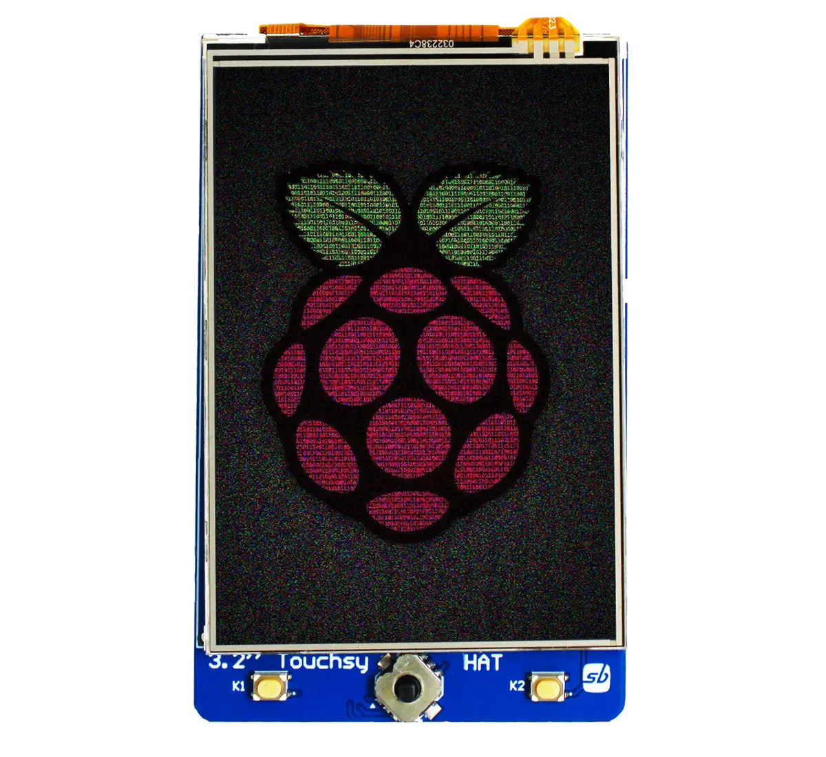 Touchsy - 3.2" Touch Lcd Display Hat For Raspberry Pi 1