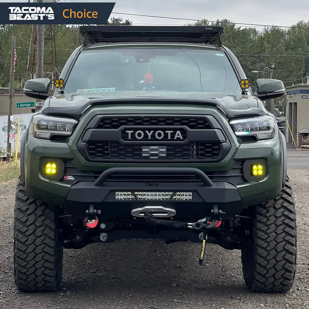 Hiline Series Front Bumper Fits 2016-2023 Toyota Tacoma 1