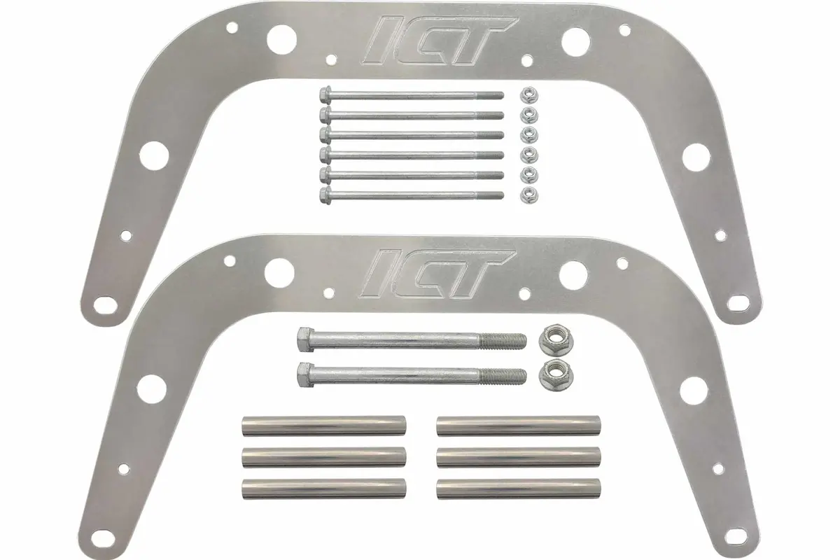 Ict Billet Engine Mount Alignment Tool – Sbc-Specific Jig, Model 551707-Sbc01 1