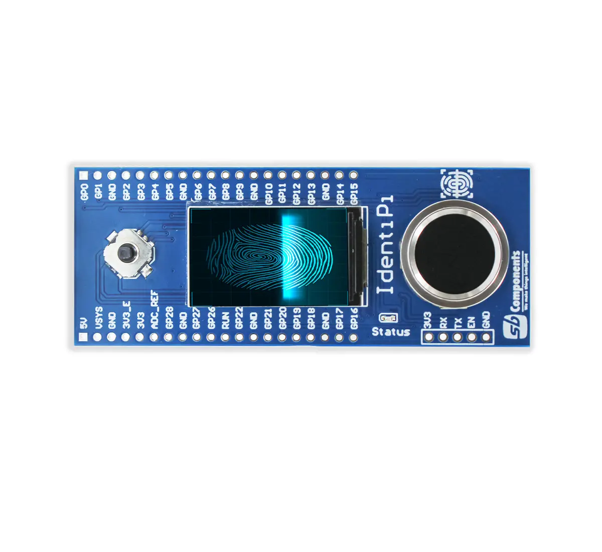 Identipi - Fingerprint Hat For Pico 2